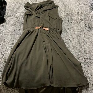 Green size medium dress